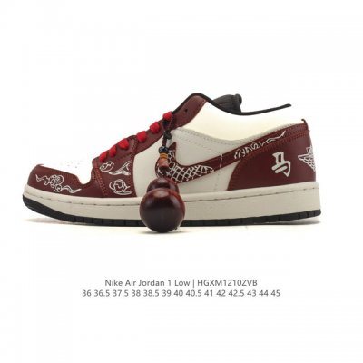 Nike Air Jordan 1 Low AJ1, a low-top retro-style casual basketball shoe. Inspir