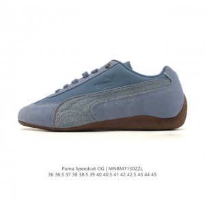 Puma Speedcat Og is a low-top, retro-inspired, versatile casual racing shoe from