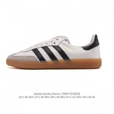 Authentic Adidas Samba Vegan Men's and Women's Sports Shoes, Retro Style, Classi