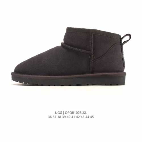 Company-grade Ugg snow boots, mid-top, fashionable, comfortable, unisex, thick-s