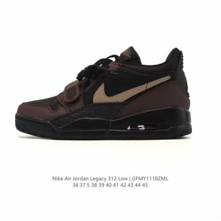 Company-grade Nike Air Jordan Legacy 312 Low-top Sneakers. The Air Jordan 312 is - Click Image to Close