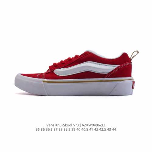 Vans Knu-Skool Vr3 Lx Logo Vans Knuskool Imranpotato Og 35-44 Azkw0406Zll