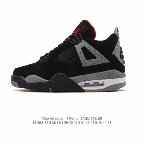 Nike Air Jordan 4 Retro Og Michael Jordan AJ4 Mid-top Retro Casual Sports Basket