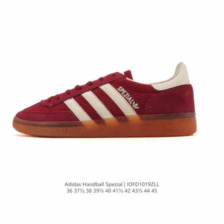 Adidas Handball Spezial Low-Top Adidas Originals Retro Casual Sneakers, featurin - Click Image to Close