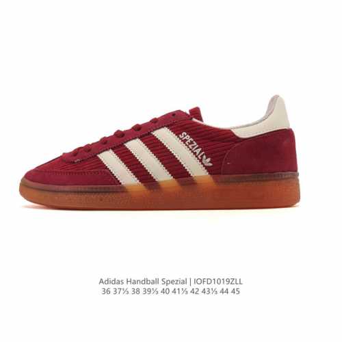 Adidas Handball Spezial Low-Top Adidas Originals Retro Casual Sneakers, featurin