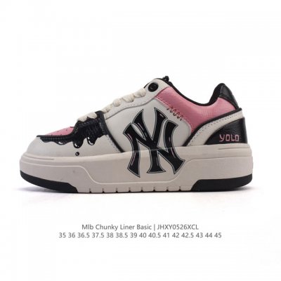 Corporate-Level Mlb Chunky Liner Mid Popular Item Senior Shoes Series Hand-Paint