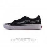 Vans Sk8-Low classic style Xiaohongshu hot-selling low-top casual canvas splici