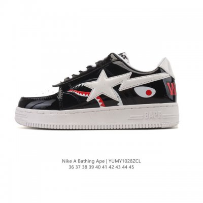 A Bathing Ape unisex retro sneakers, upgraded from the original last and paper v