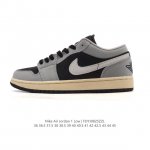 Nike Jordan Air Jordan 1 Low Aj1, a low-top retro, casual sports basketball shoe
