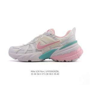 Corporate Nike V2K Run Shock Absorption and Anti-skid Retro Low-top Sports Runn