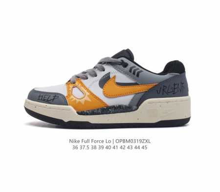 nike Full Force Lo # # # +Sole # Fb1362-101 36 37.5 38 39 40 41 42 43 44 45 Opb - Click Image to Close
