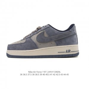 Nike Air Force 1 '07 Low, a versatile, platform, low-top, casual athletic shoe