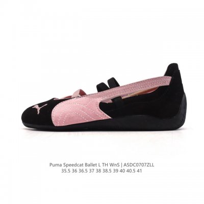 Puma Speedcat Ballet Ballet Shoes Mary Jane Shoes Women's Sports Casual Shoes P