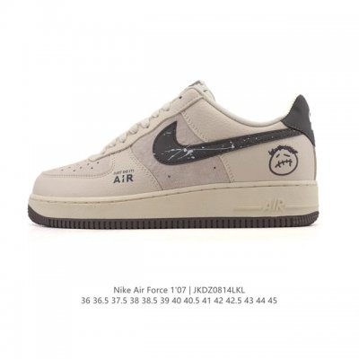 Special Offer: Nike Air Force 1 '07 Low, Air Force One white cushioned sneakers.