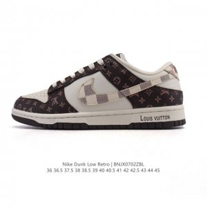 Corporate Nike Dunk Low Retro Sneakers Vintage Louis Vuitton Collaboration. Ori