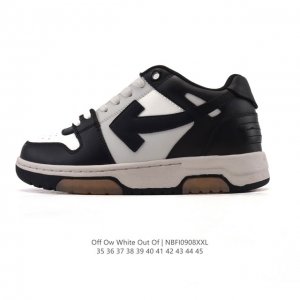 Exclusive company-level photos of Off-White Out Of Office low-top lace-up fashi