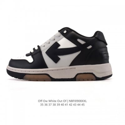 Exclusive company-level photos of Off-White Out Of Office low-top lace-up fashi