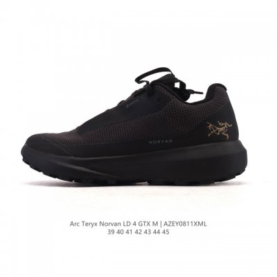 New company-level Arc'teryx Norvan Ld 4 series mountain running shoes. Cross-cou