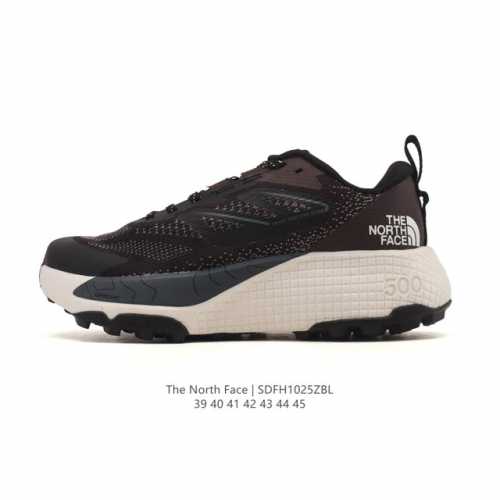 Company-grade outdoor dad sneakers, low-top The North Face, thick-soled running