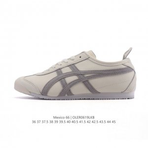 Asics women's shoes, genuine half-size, with arch insoles, Japanese classic bran