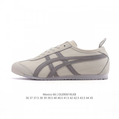 Asics women's shoes, genuine half-size, with arch insoles, Japanese classic bran