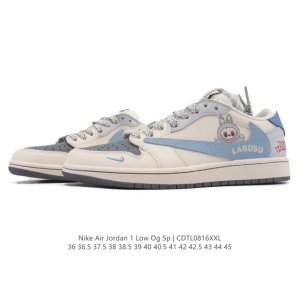 Authentic Nike Air Jordan 1 Low Og Sp Military Blue Aj1 Air Jordan 1 reverse hoo