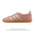 Adidas Originals Gazelle Indoor Retro Trefoil Non-slip Transparent Rubber Sneak