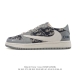Company-grade Nike Air Jordan 1 Low Og Sp Military Blue AJ1 (Reverse Swoosh) 202