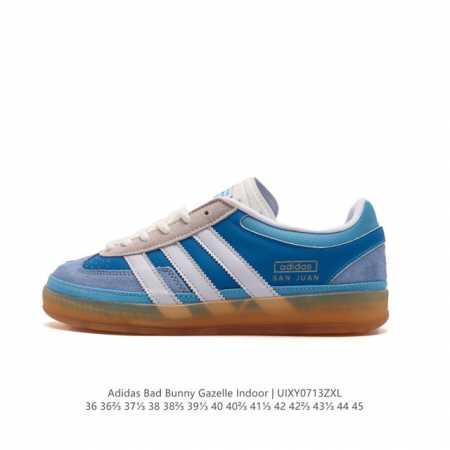 T bad Bunny X Adidas Gazelle Indoor Badbunny adidas gazelleindoor If9735 36 36 - Click Image to Close