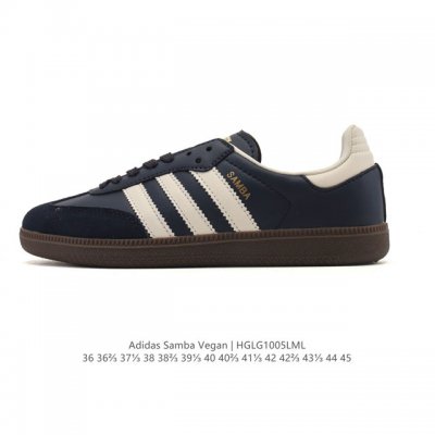 Authentic Adidas Samba Vegan Men's and Women's Sports Shoes, Retro Style, Classi