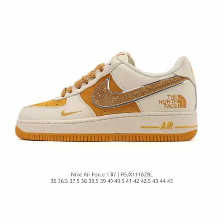 Nike Air Force 1 '07 Low, a versatile, platform, low-top white sneaker with cus - Click Image to Close