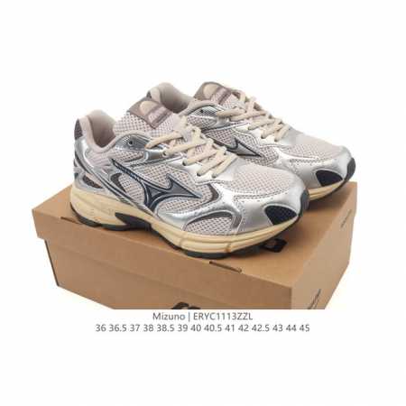Mizuno Retro Fashion Casual Comfortable Shock-Absorbing Running Shoes. Mizuno Wa - Click Image to Close