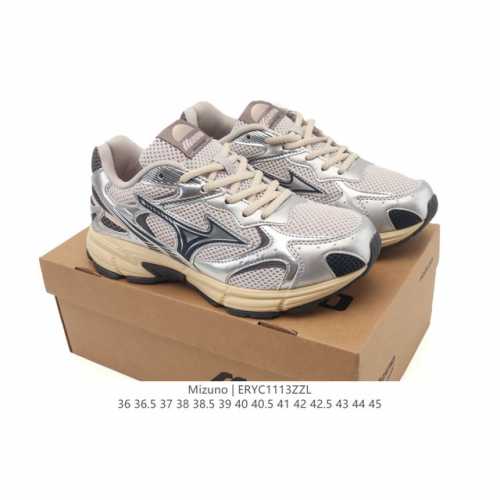 Mizuno Retro Fashion Casual Comfortable Shock-Absorbing Running Shoes. Mizuno Wa