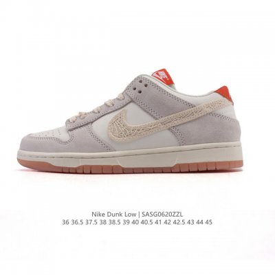 Authentic Nike Sb Dunk Low Pro Unisex Retro Sneakers. Made of soft leather upper