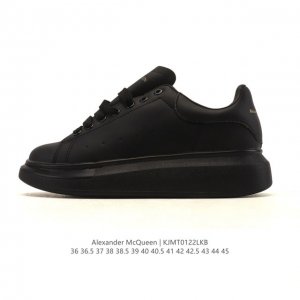 Alexander McQueen McQ sports white sneakers, thick-soled, height-increasing, smo