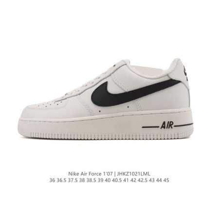 Special Offer Nike Air Force 1 '07 Low. Air Force 1 low-top white sneakers with - Click Image to Close