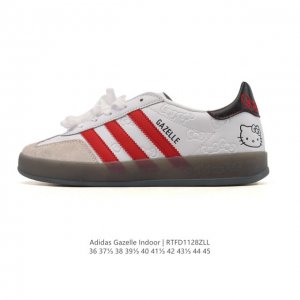 Adidas Originals Gazelle Indoor Retro Trefoil Transparent Rubber Sneakers - Clas Adidas Originals Gazelle Indoor Retro Trefoil Transparent Rubber Sneakers - Clas