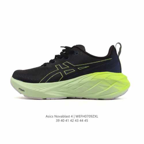 Asics Novablast4 men's sports running shoes, thick soles, height-enhancing dad s