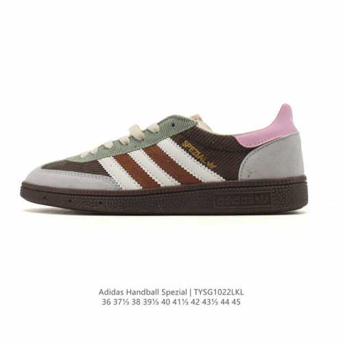 Adidas Handball Spezial Low-Top Adidas Originals Retro Casual Sneakers, featurin