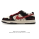 Company-grade Nike Dunk Low Retro sneakers, a collaboration with Louis Vuitton.