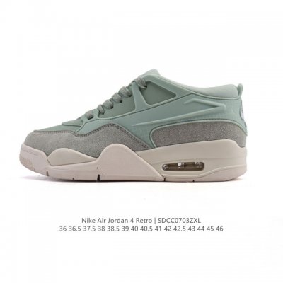 Nike Air Jordan 4 Retro Og Michael Jordan Aj4 generation Joe 4 low-top retro ca