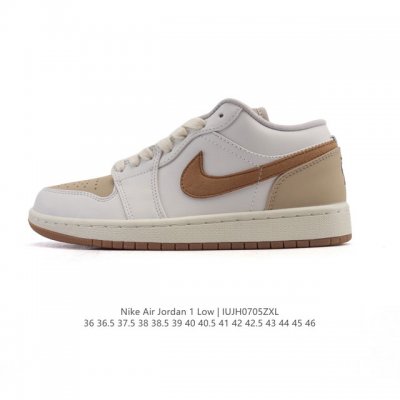 Company-level top-layer leather Nike Jordan Air Jordan 1 Low Aj1 Joe 1 Jordan 1