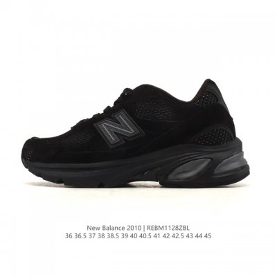 Factory Grade New Balance 2010 Made in England Distressed Shoes, Solid Color Fl