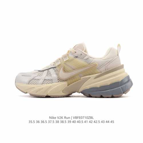 Corporate Nike V2K Run Shock Absorption and Anti-skid Retro Low-top Sports Runn