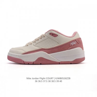 Nike Jordan Flight Court Fashionable, Casual, Non-Slip, Wear-Resistant Low-Top S