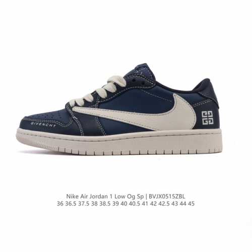 Company-Level Genuine Nike Air Jordan 1 Low Og Sp Military Blue Aj1 Joe 1 Revers