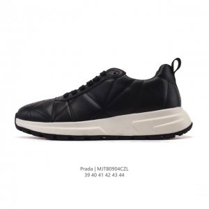 Corporate-level Prada series / Prada men's thick-soled height-enhancing sports