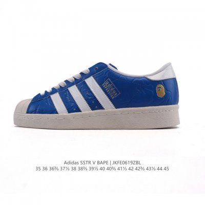 Corporate Adidas Adidas Sstr V Bape 2025 New Shoes New Classic Shell Toe Series