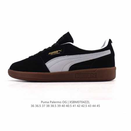 Puma Palermo Og non-slip wear-resistant low-top Army Trainer sneakers for men an - Click Image to Close