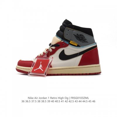 Nike Air Jordan 1 Retro High Og aj1 1 Aj1 Air Aj1 Hv8563 36-46 Frsg0103Zml